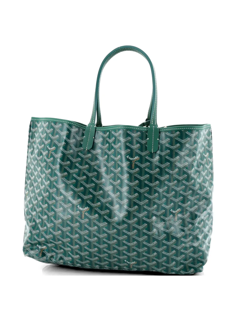 Goyard Pre-Owned Saint Louis Coated Canvas PM tote bag - Verde
