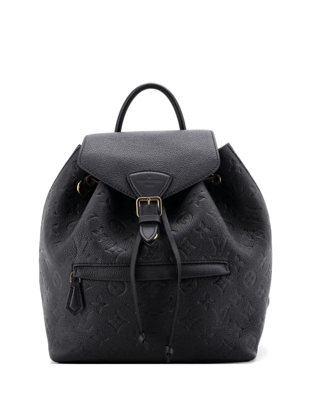 Louis Vuitton Pre-Owned Montsouris NM Monogram Empreinte Leather PM backpack - Black