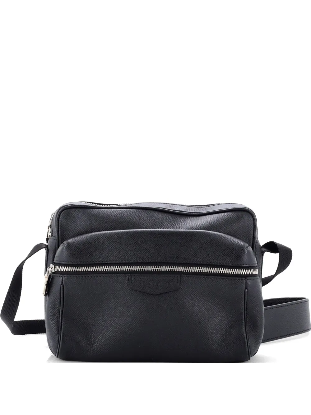 Louis Vuitton Pre-Owned Outdoor Messenger Bag Taiga Leather PM crossbody bag - Nero