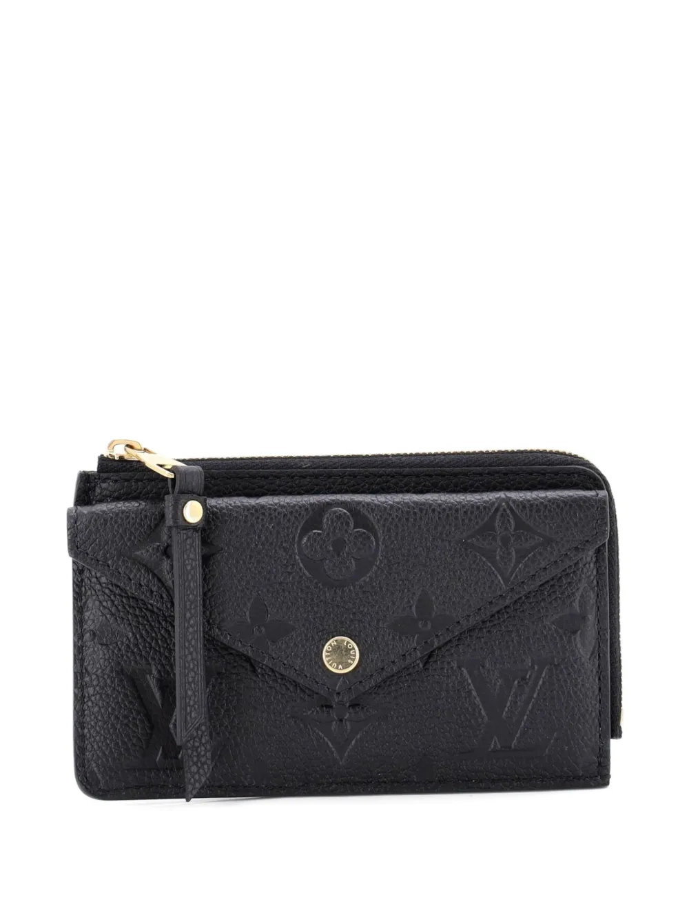 Louis Vuitton Pre-Owned Recto Verso Monogram Empreinte Leather card holder - Nero