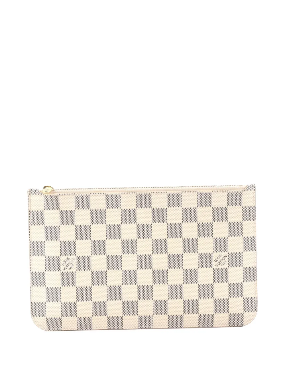 Louis Vuitton Pre-Owned Neverfull Pochette Damier Large pouch - Bianco