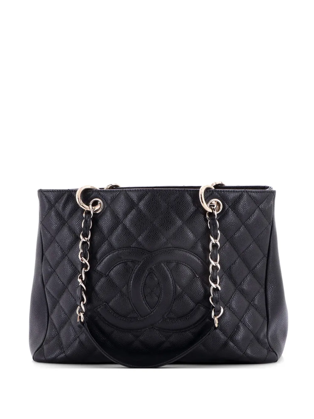 CHANEL Pre-Owned Grand Shopping Quilted Caviar tote bag - Black