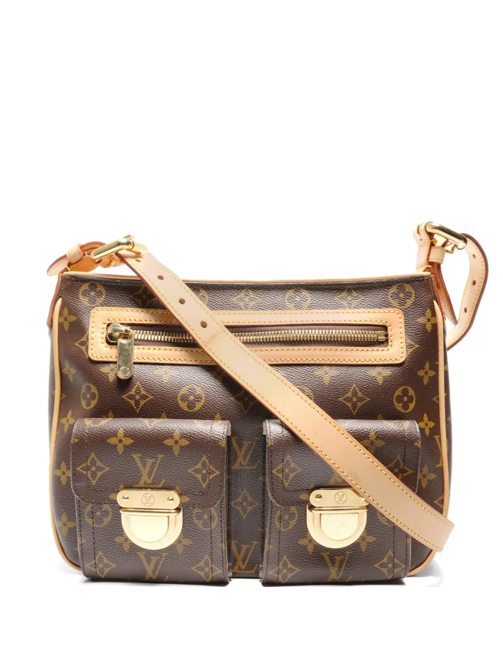 Louis Vuitton Pre-Owned 2006 GM Hudson shoulder bag - Braun