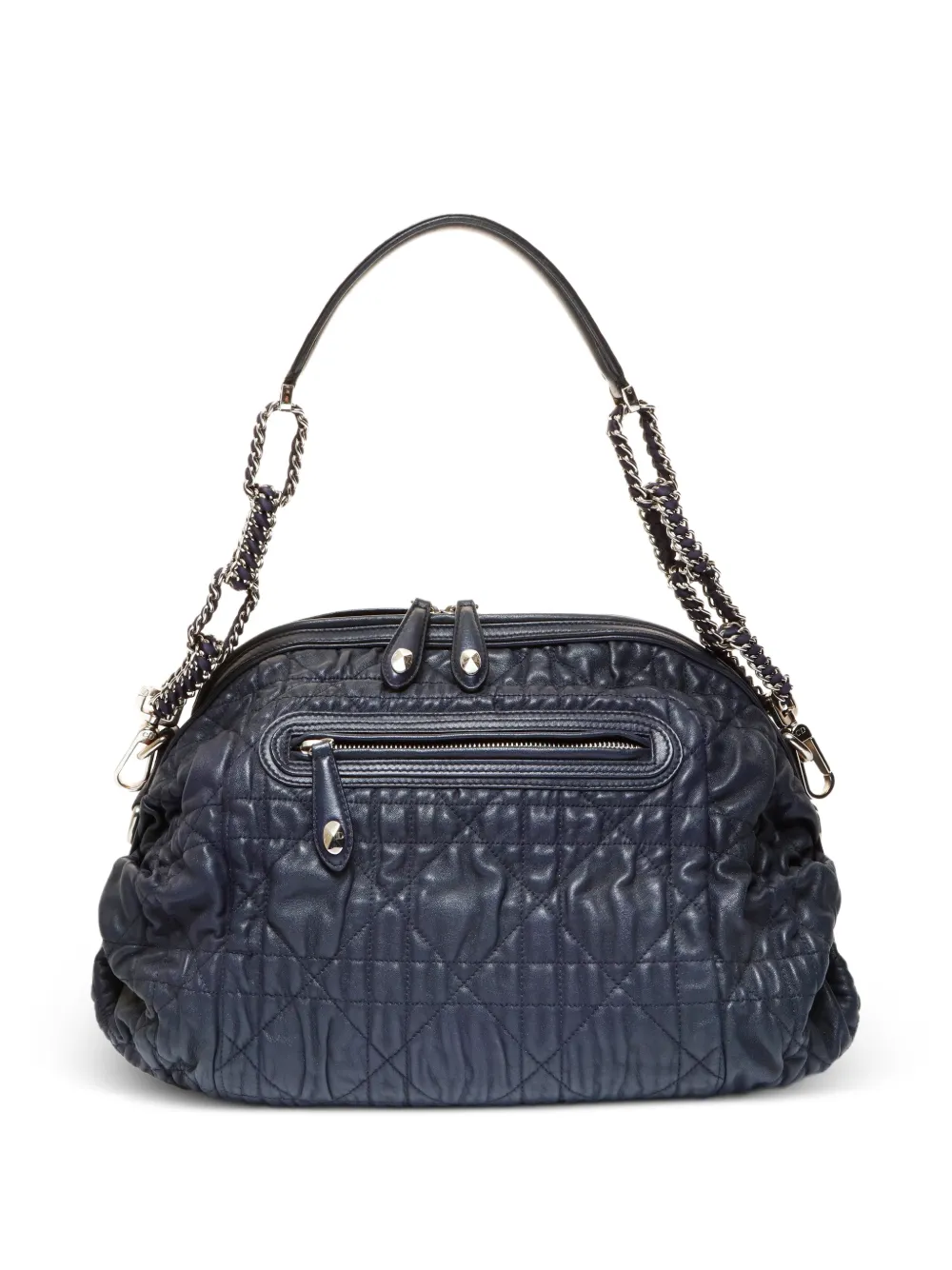 Christian Dior Pre-Owned 2011 Cannage Gaufre Delices shoulder bag - Blue