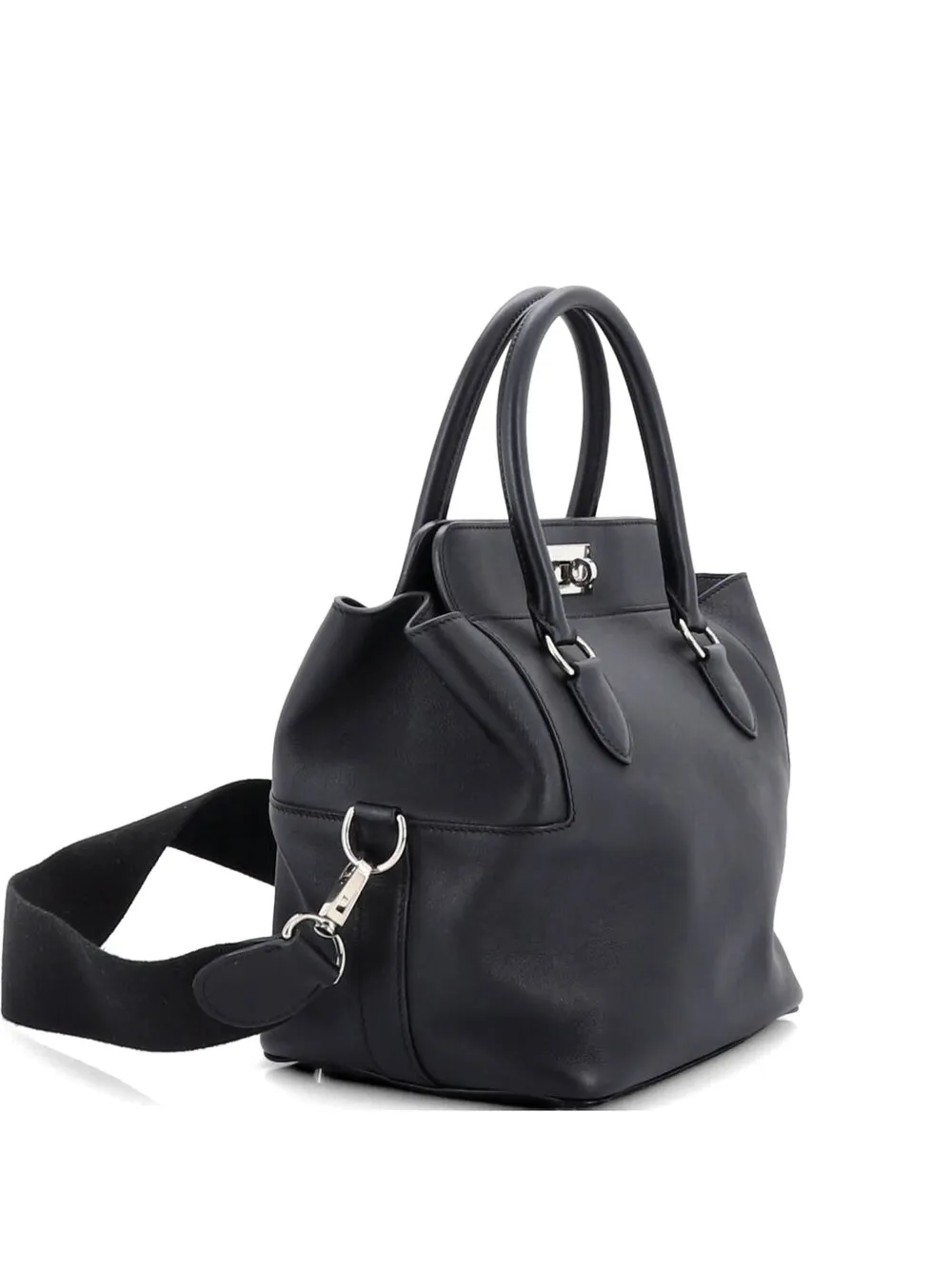 Hermès Pre-Owned Toolbox Bag Swift 20 satchel - Black