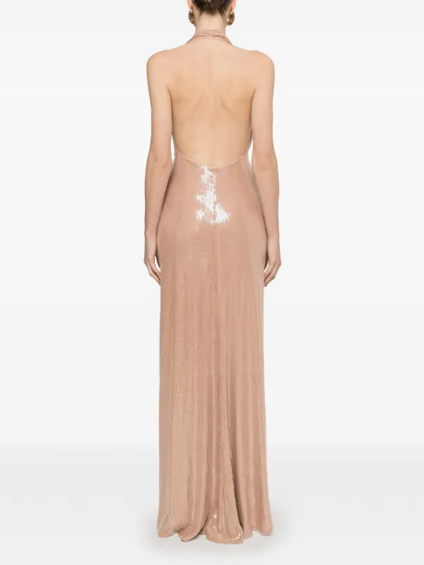 nissa open back maxi dress Open-back embellished maxi dress | RS14746