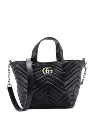 Gucci Pre-Owned 2016-2026 スモール GGマーモント マテラッセ レザー