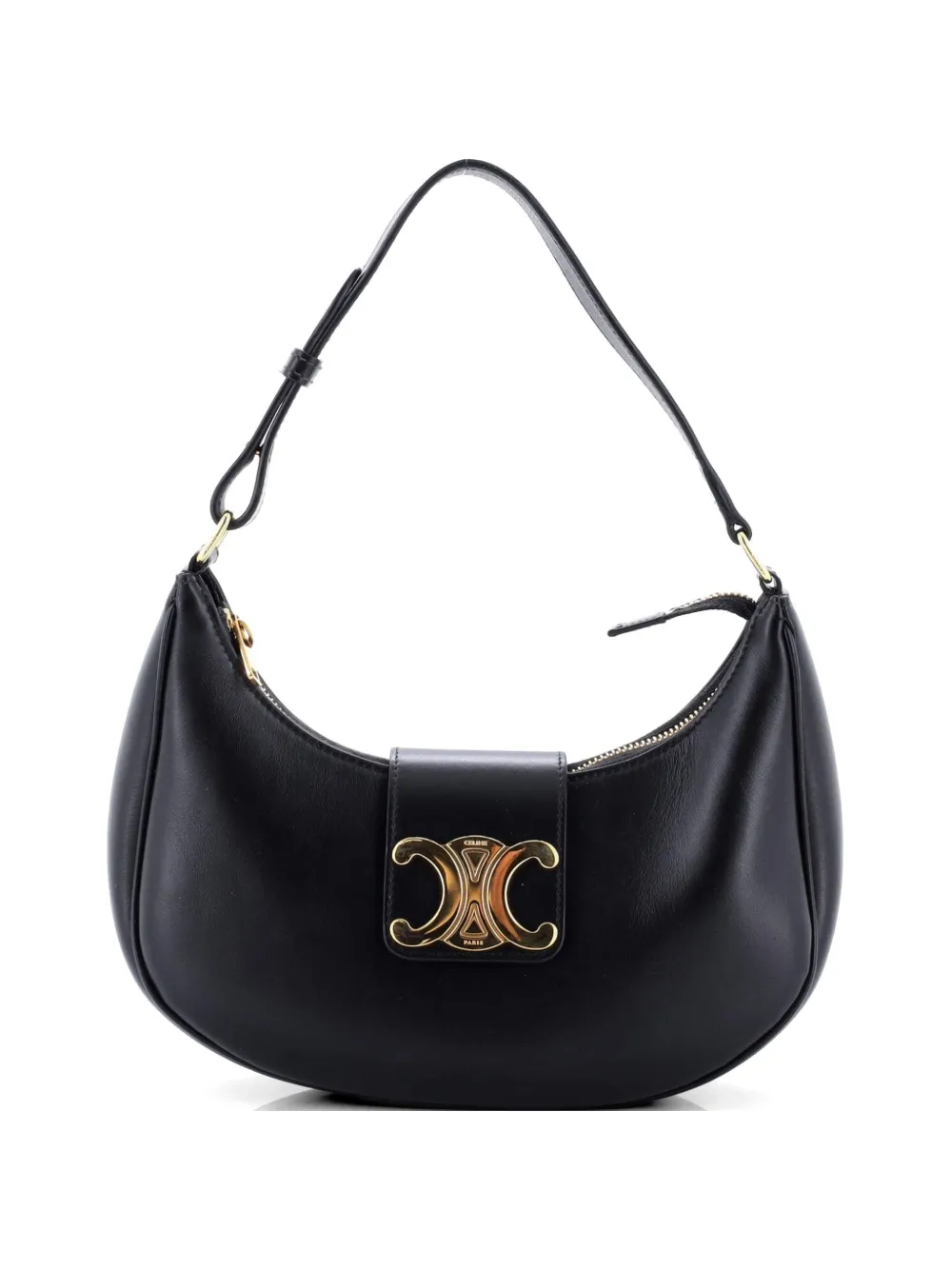 Celine Pre-Owned Ava Triomphe Bag Leather shoulder bag - Nero