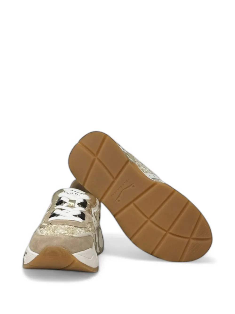Voile Blanche low top sneakers Goud