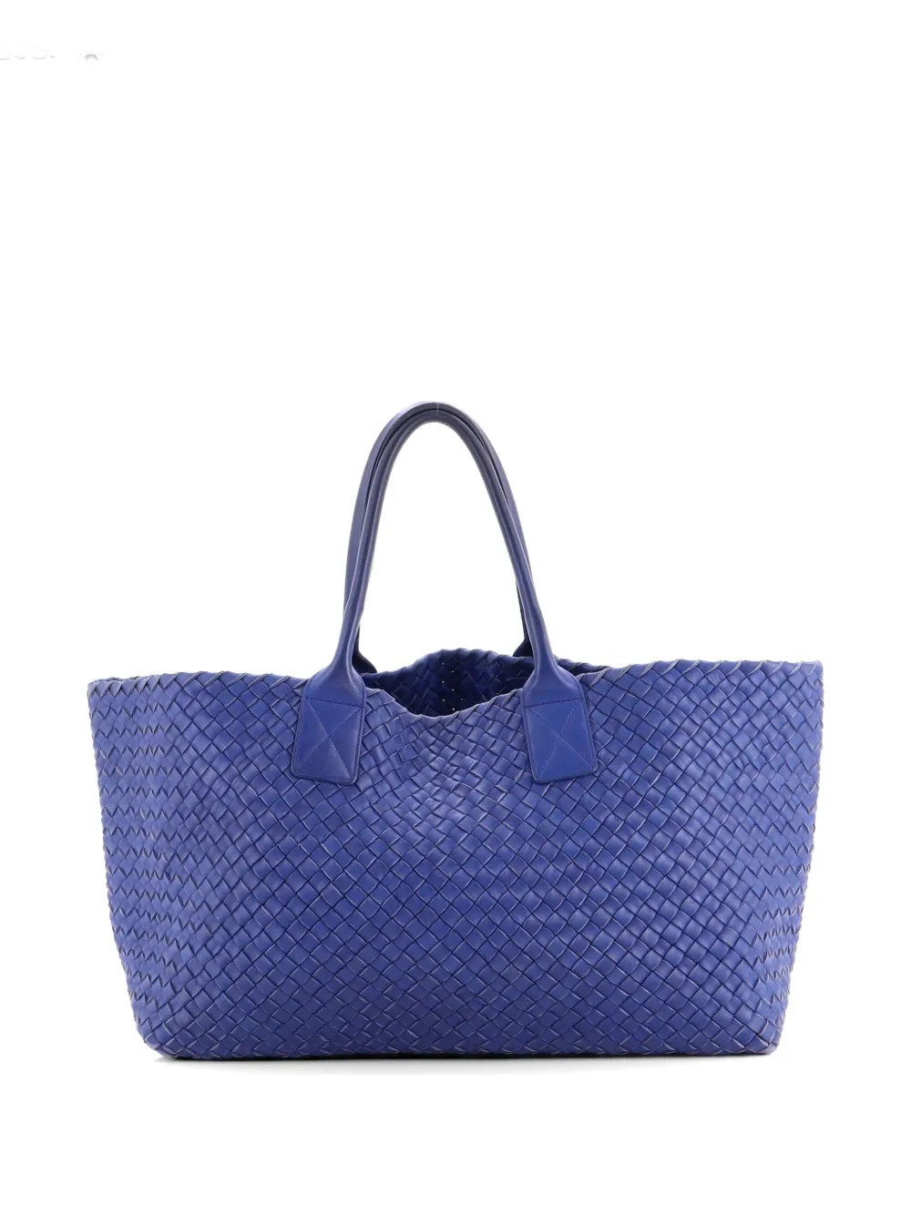 Bottega Veneta Pre-Owned Cabat Intrecciato Nappa Medium tote bag - Blue