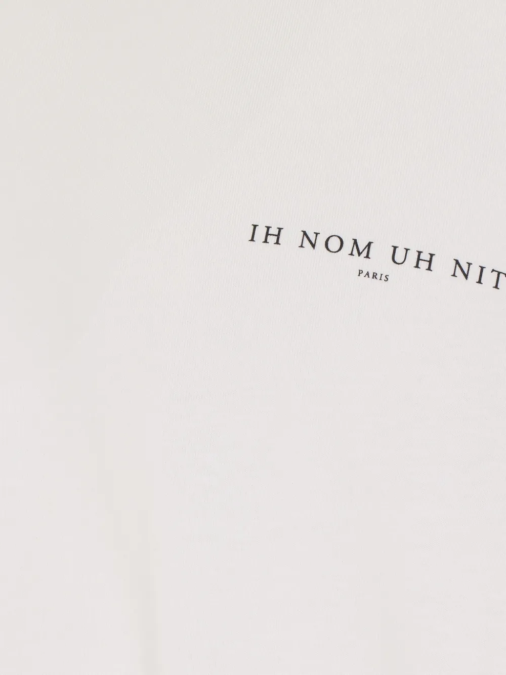Ih Nom Uh Nit T-shirt met print Beige