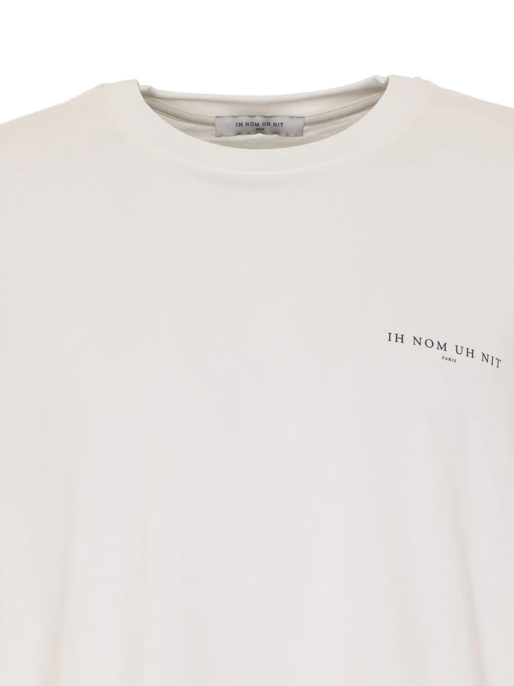 Ih Nom Uh Nit T-shirt met print Beige