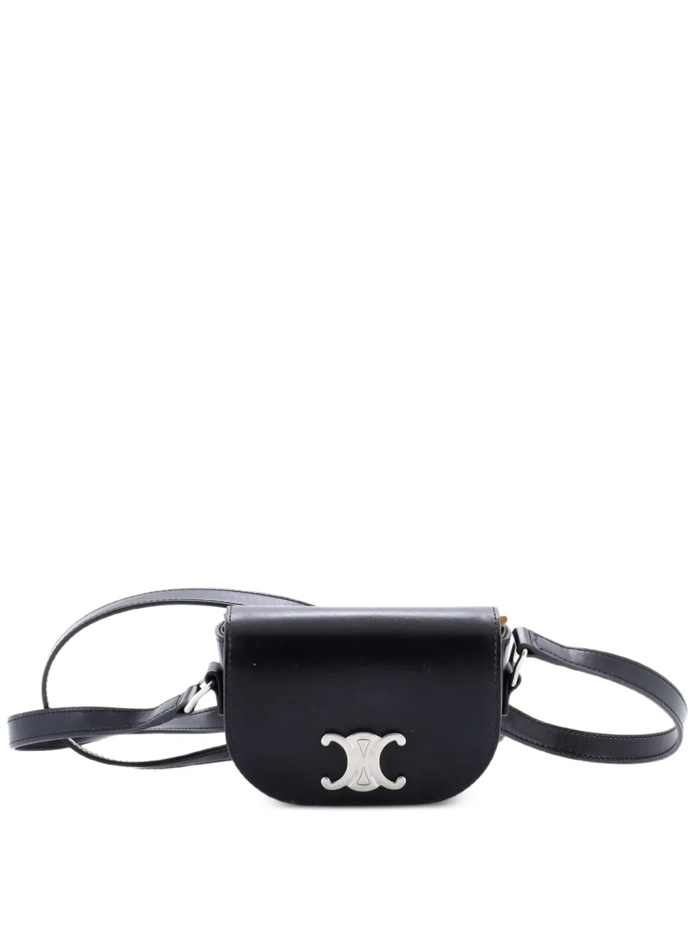 Celine Pre-Owned Besace Triomphe Leather Small shoulder bag - Nero