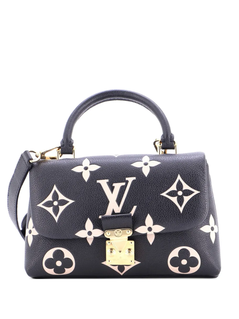 Louis Vuitton Pre-Owned Madeleine Handbag Bicolor Monogram Empreinte Giant BB crossbody bag - Schwarz