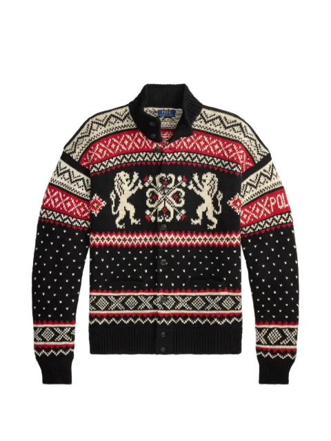 Polo Ralph Lauren Fair Isle intarsia-knit cardigan