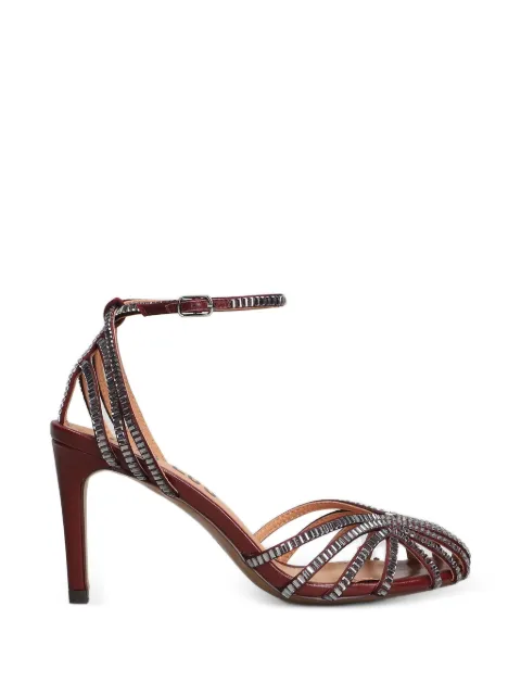 Bibi Lou Serabi crystal-embellished cage sandals
