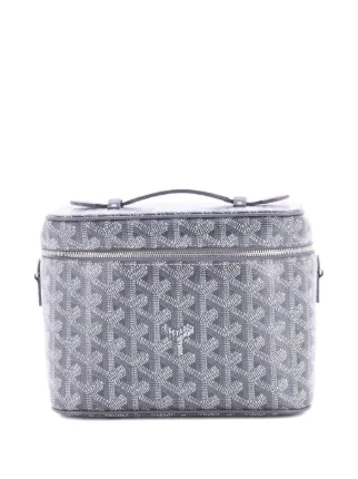 Goyard Pre-Owned Muse Vanity Case Coated Canvas Pouch | Grey
