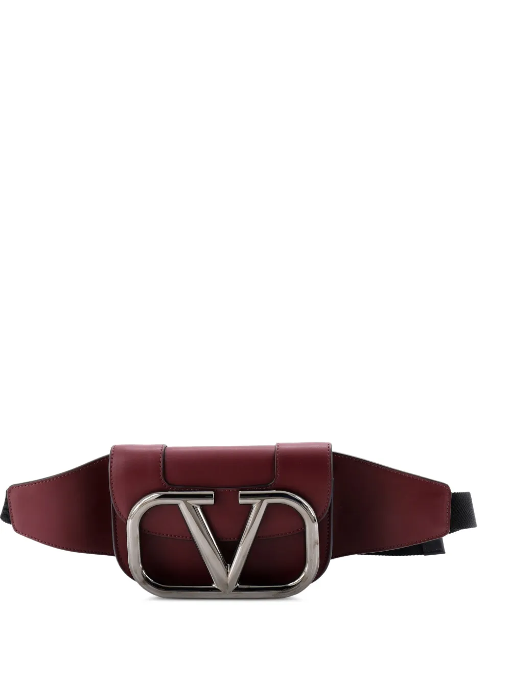 Valentino Garavani Pre-Owned Supervee Leather belt bag - Rosso