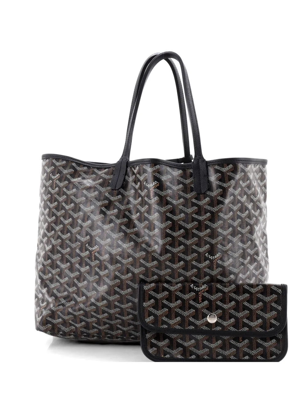 Goyard Pre-Owned Saint Louis Coated Canvas PM tote bag - Nero