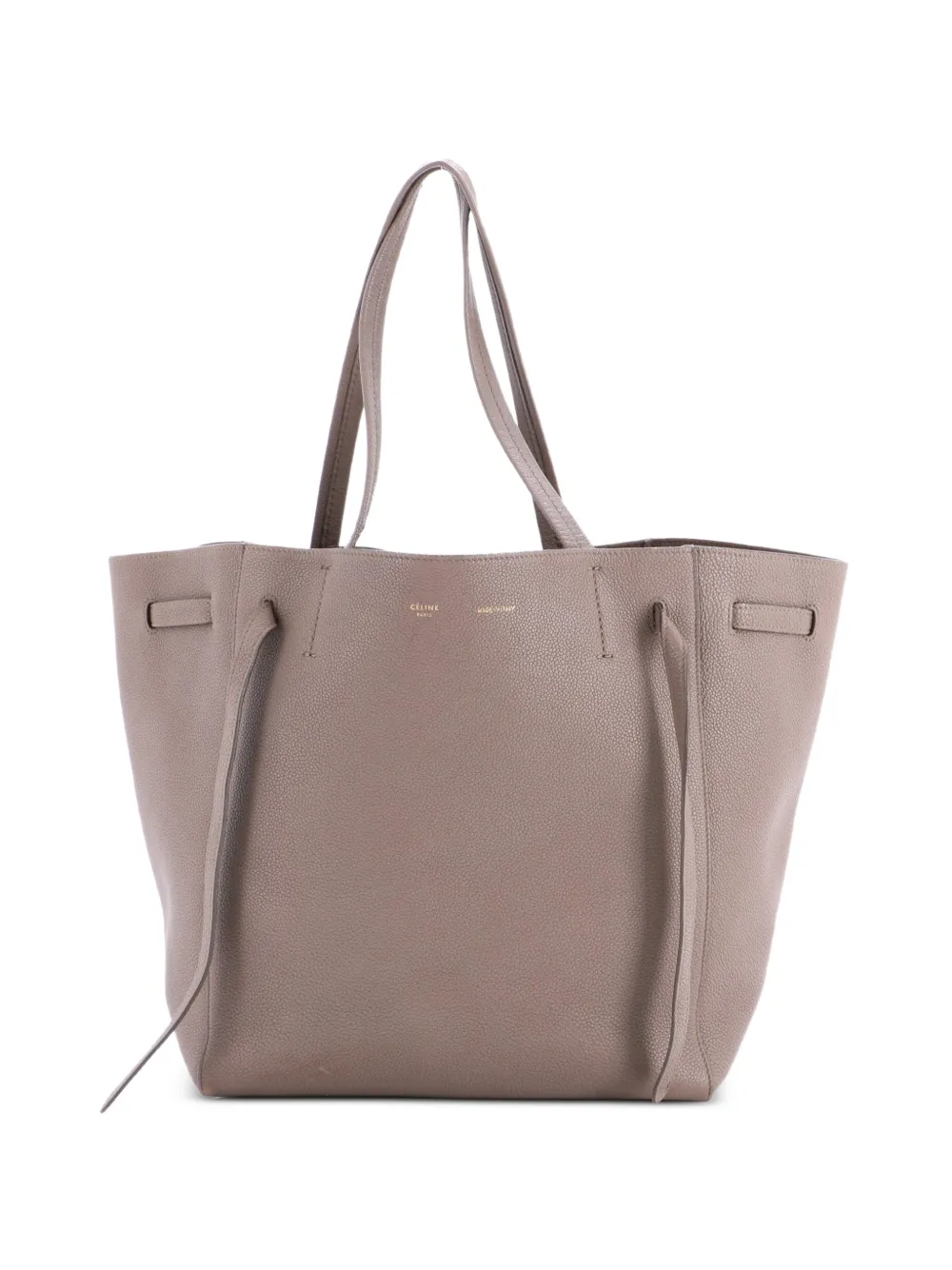 Celine Pre-Owned Phantom Tie Cabas Leather Medium tote bag - Marrone