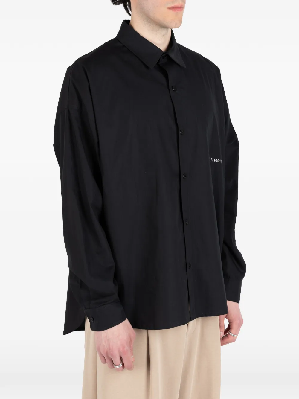 Société Anonyme Shirt met lange mouwen Zwart