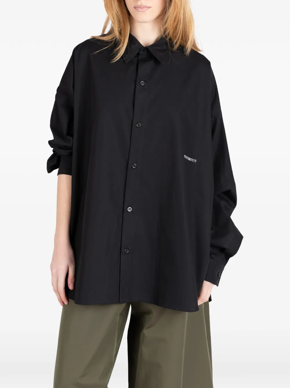 Société Anonyme Shirt met lange mouwen Zwart