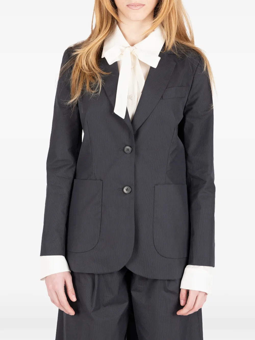 Société Anonyme pocket single-breasted jacket - Nero