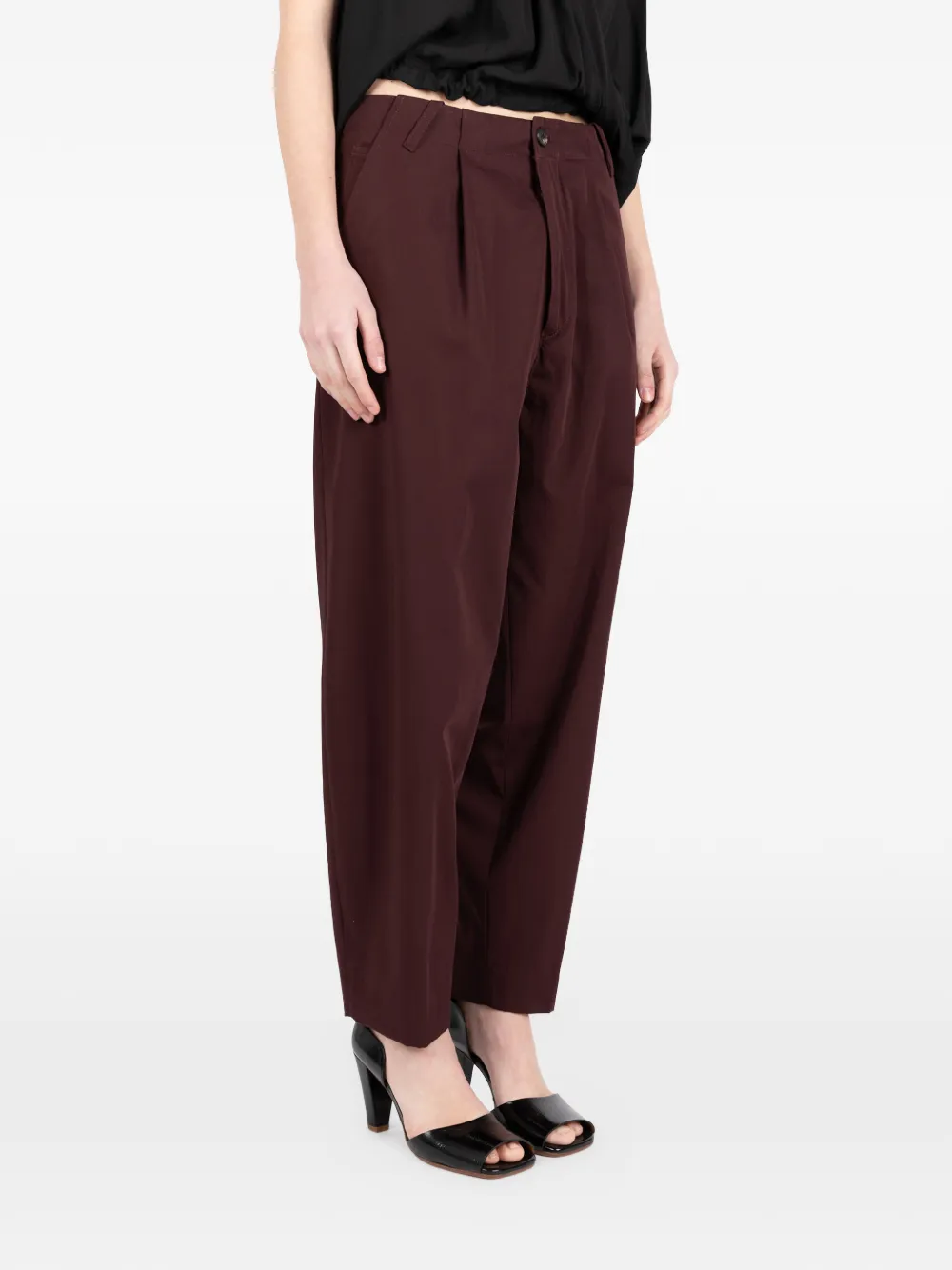 Société Anonyme Jap Boy geplooide broek Rood