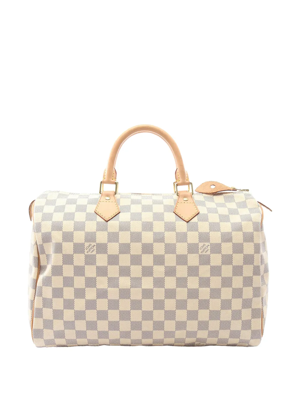 Louis Vuitton Pre-Owned 2011 Damier Azur Speedy 35 boston bag - White