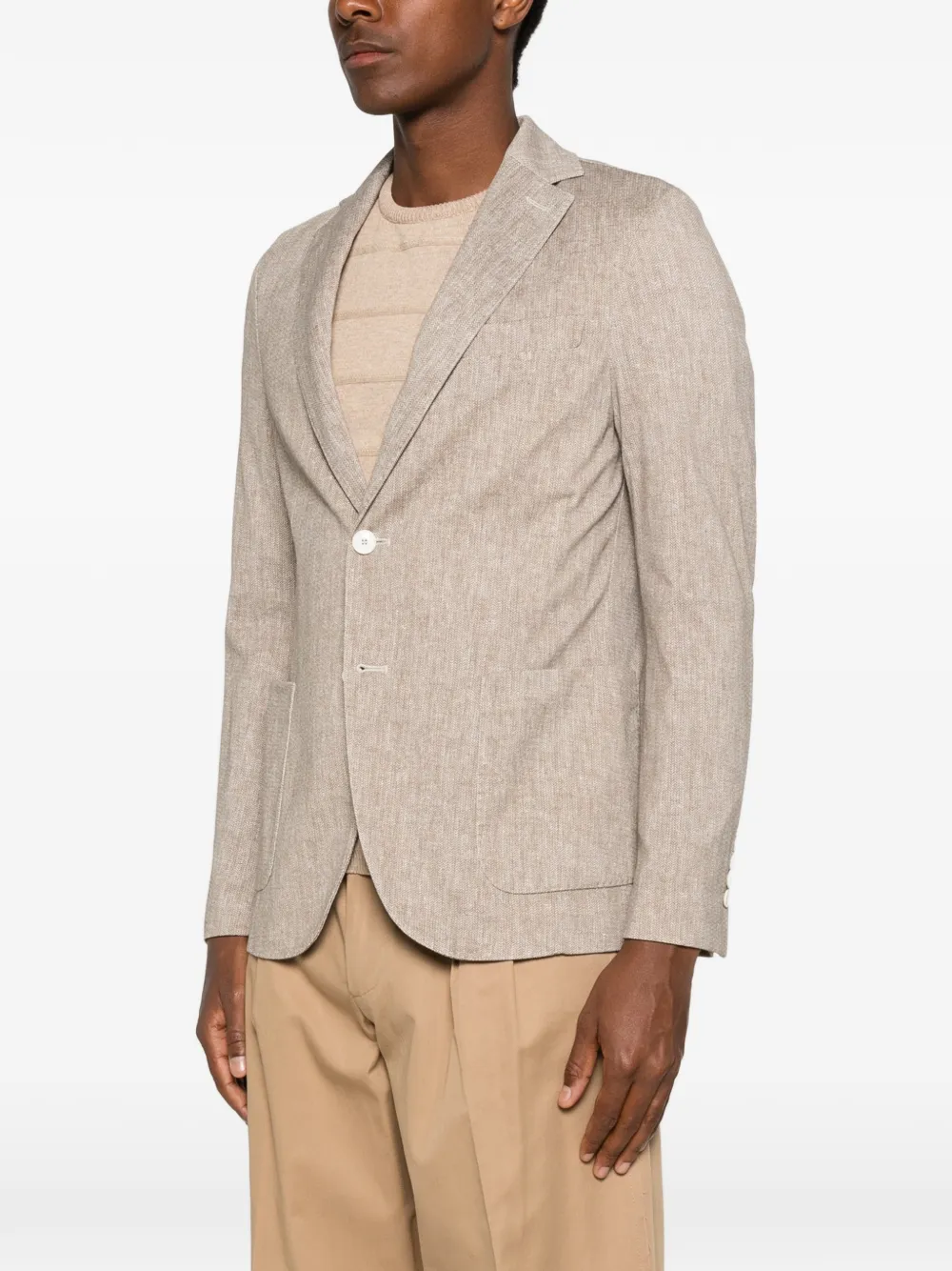 Circolo 1901 Blazer met enkele rij knopen Beige