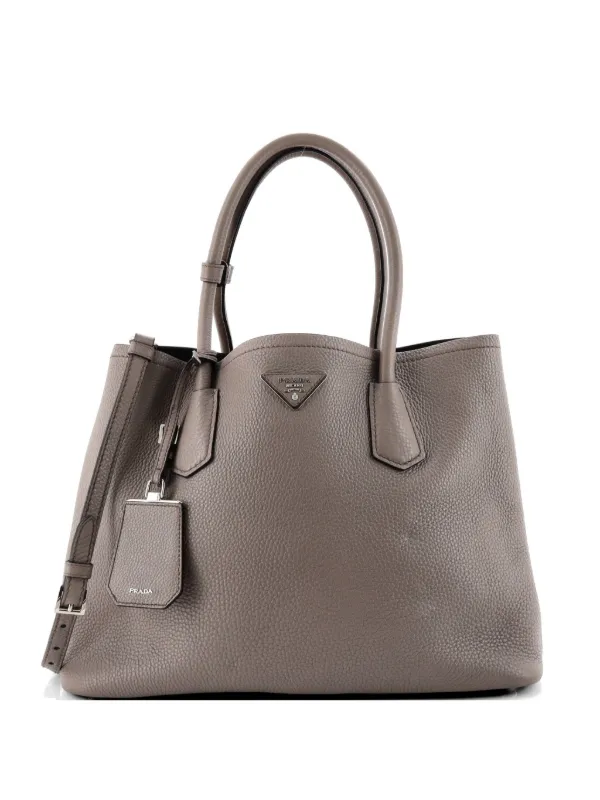 Prada Pre-Owned キュイル ダブル サフィアーノレザー ラージ 