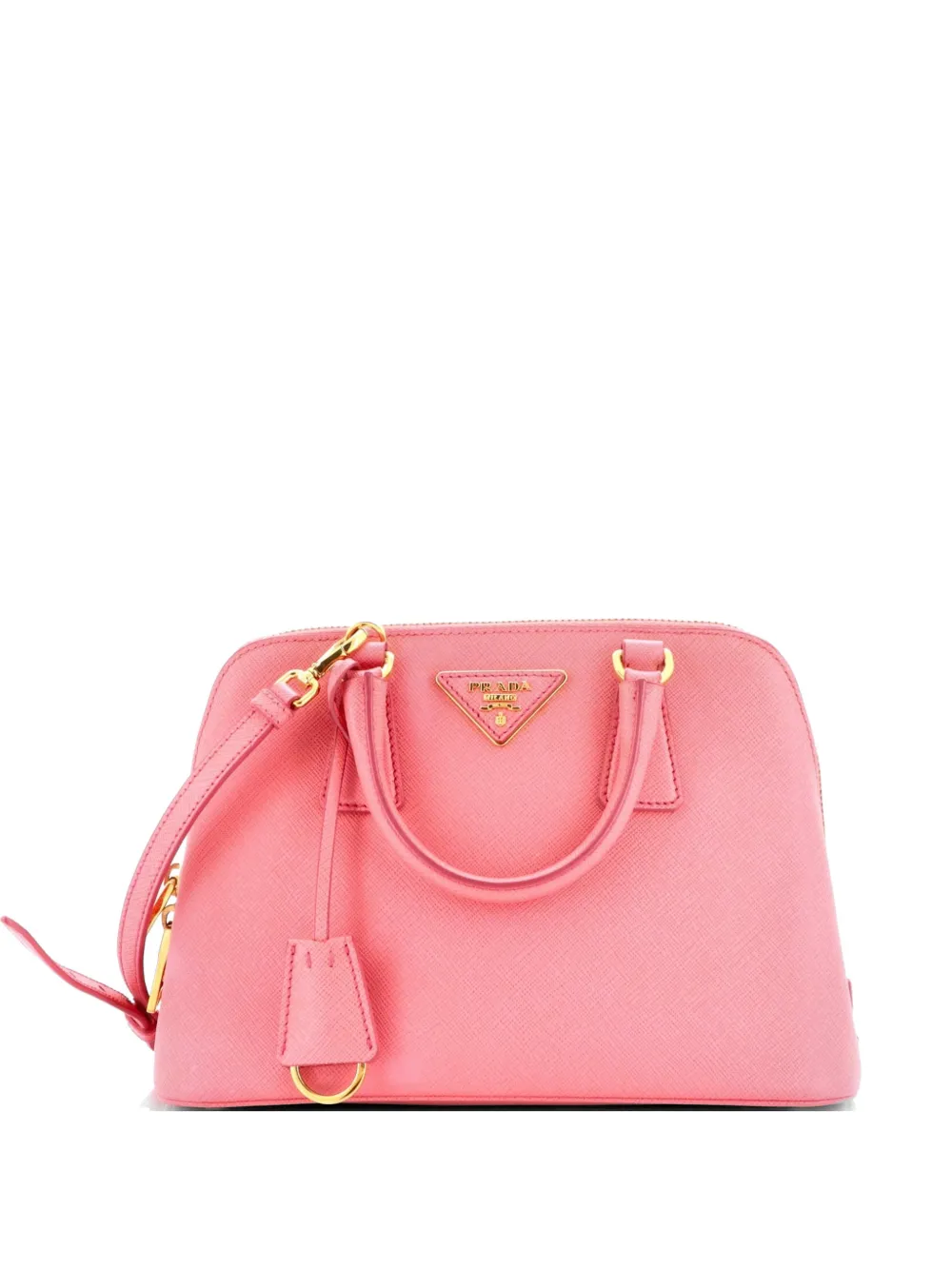 Prada Pre-Owned Promenade Bag Saffiano Leather Small satchel - Rosa