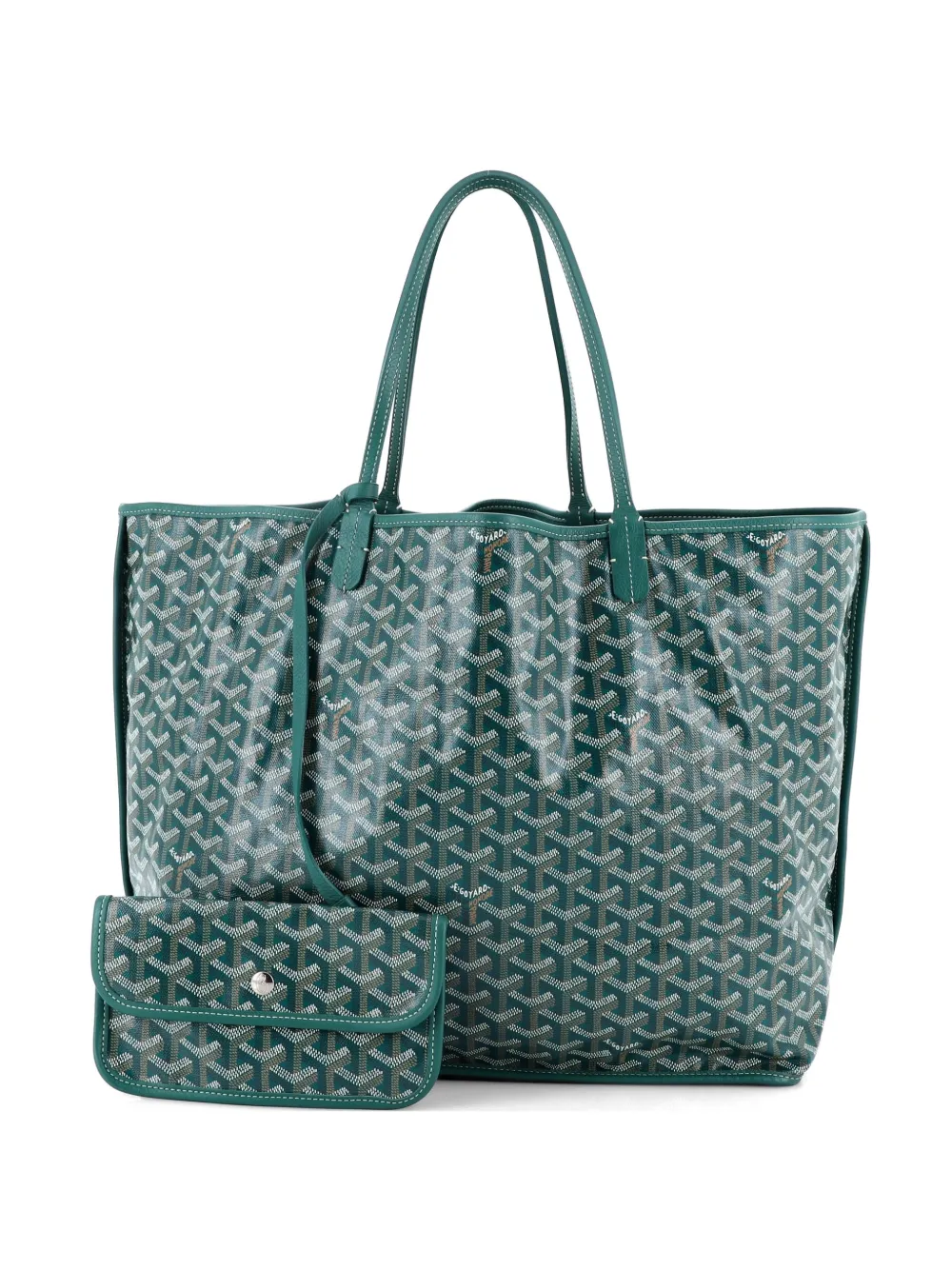 Goyard Pre-Owned Anjou Reversible Coated Canvas GM tote bag - Verde
