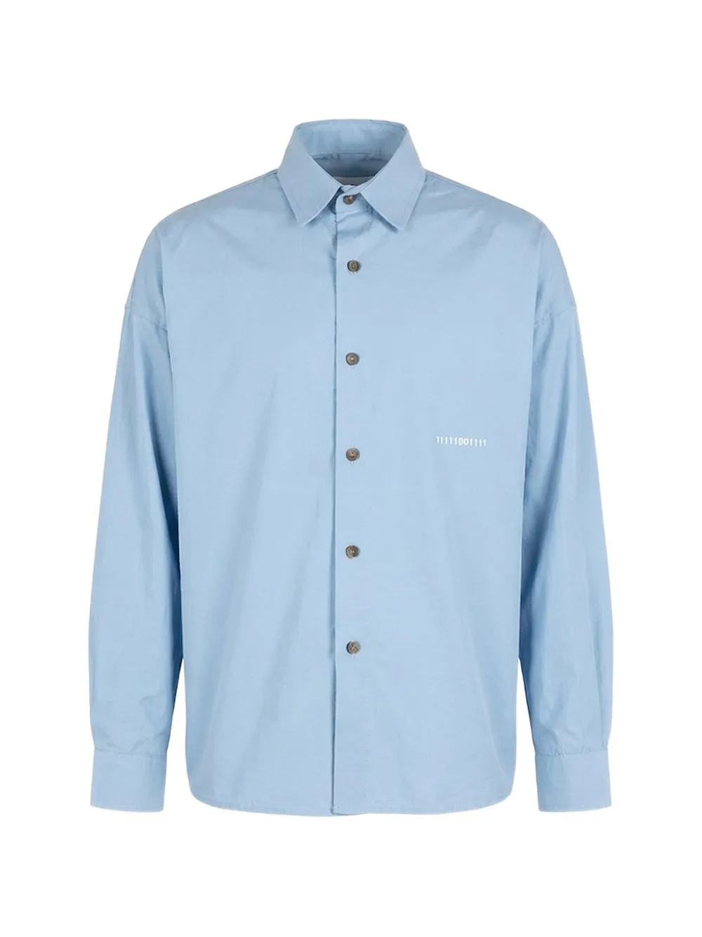Société Anonyme buttoned oversized shirt - Blu