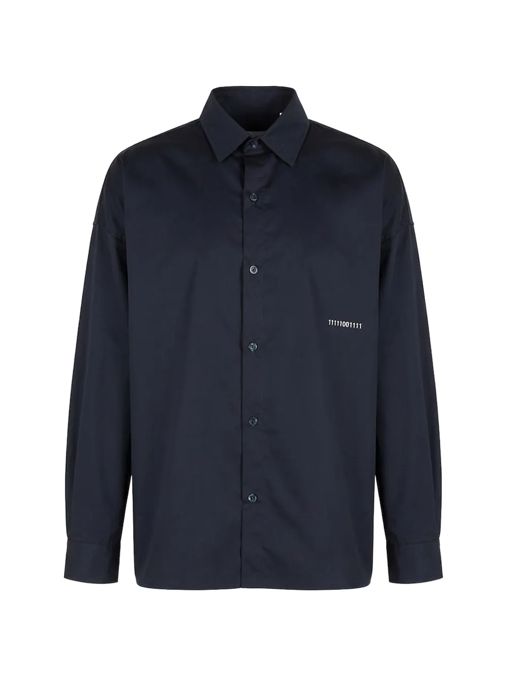 Société Anonyme buttoned oversized shirt - Blau