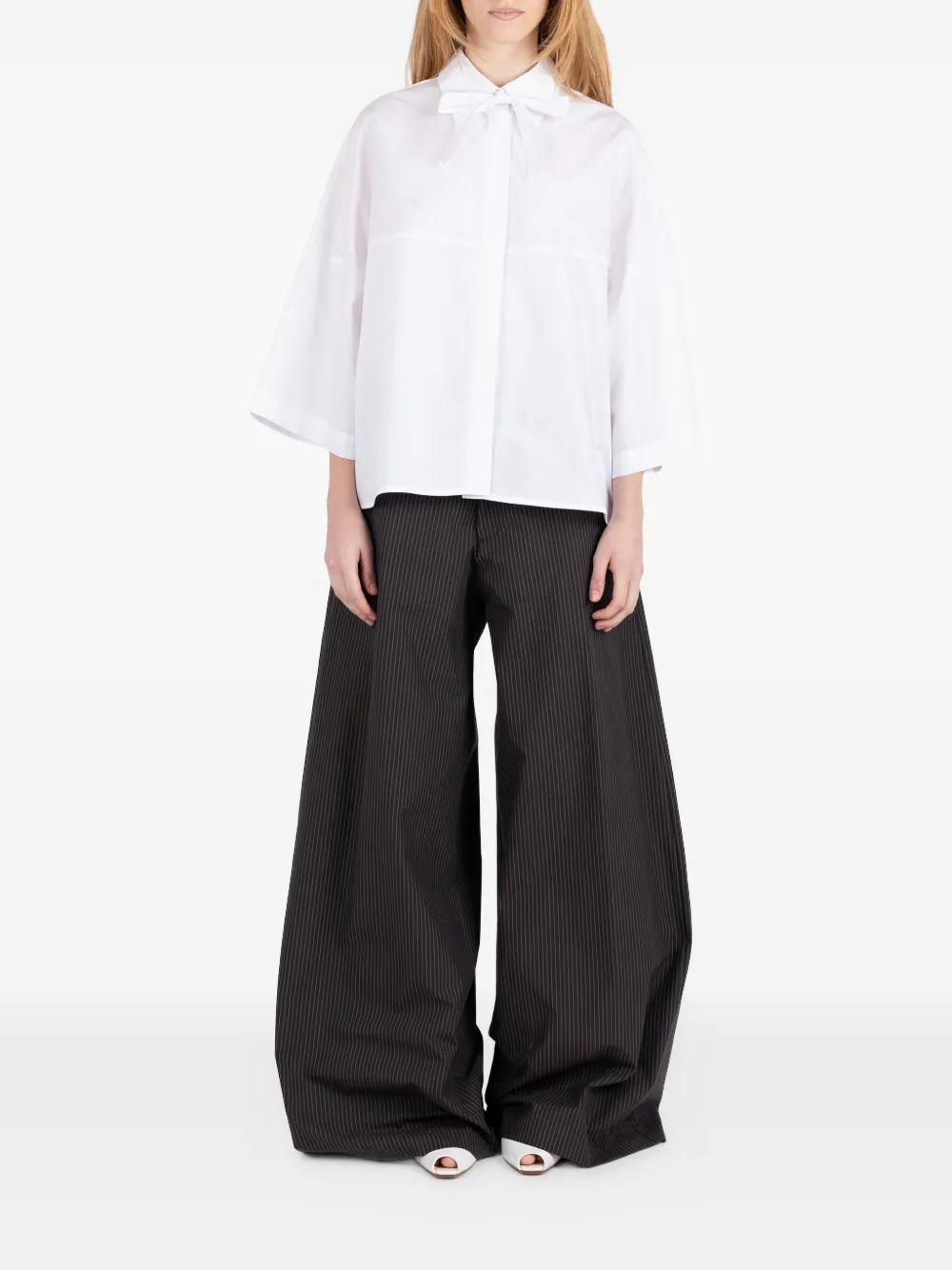 Société Anonyme Sakamoto blouse Wit