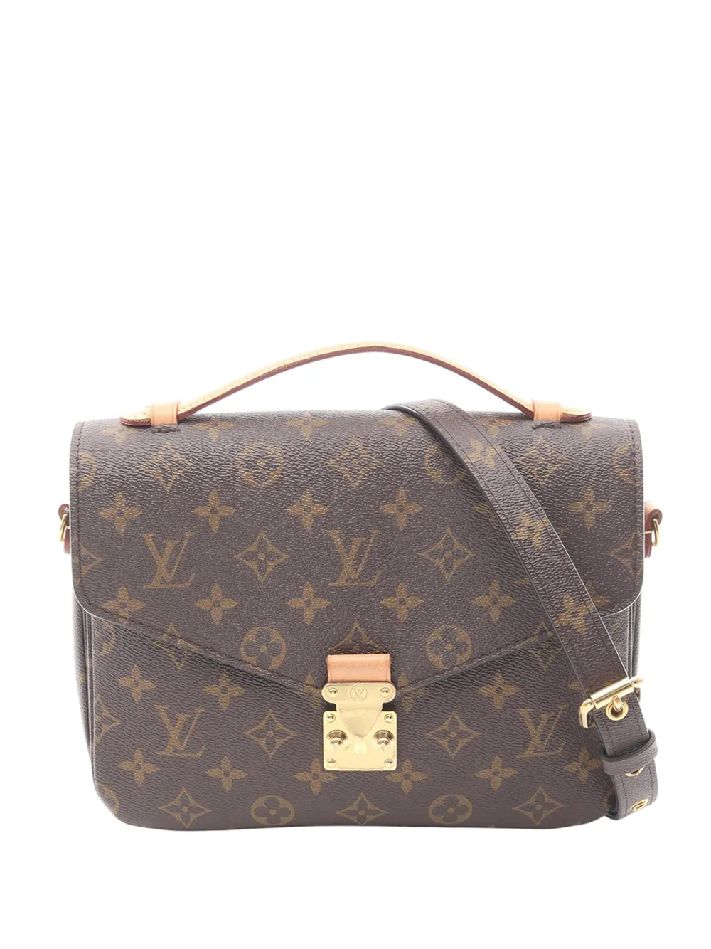 Louis Vuitton Pre-Owned 2020 Monogram Pochette Metis satchel - Marrone