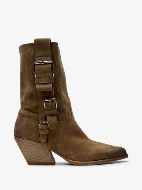 CHUCKIES Stiefel mit Schnallenriemen