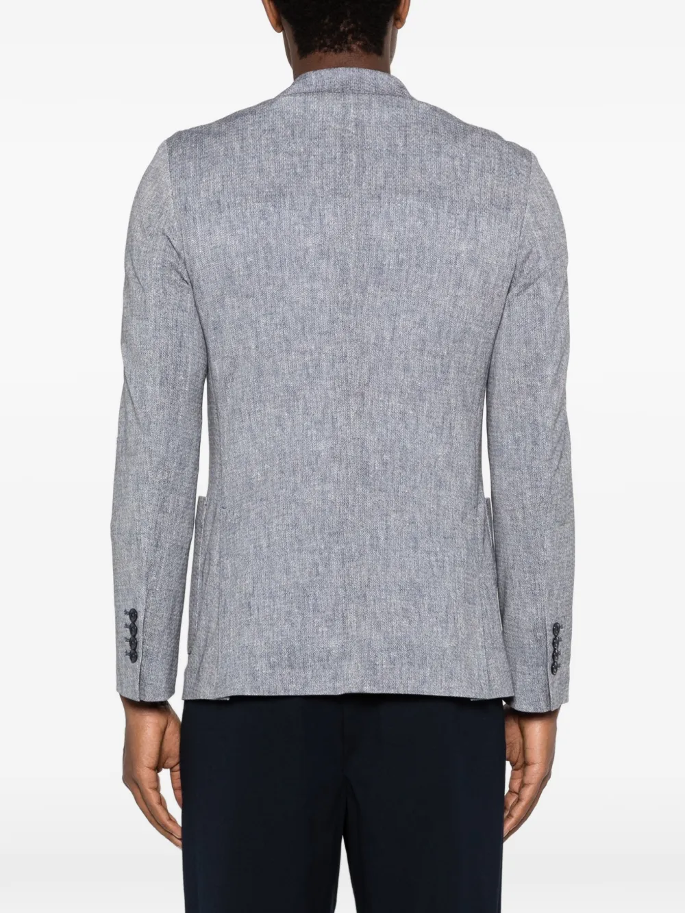 Circolo 1901 Blazer met visgraatpatroon Blauw