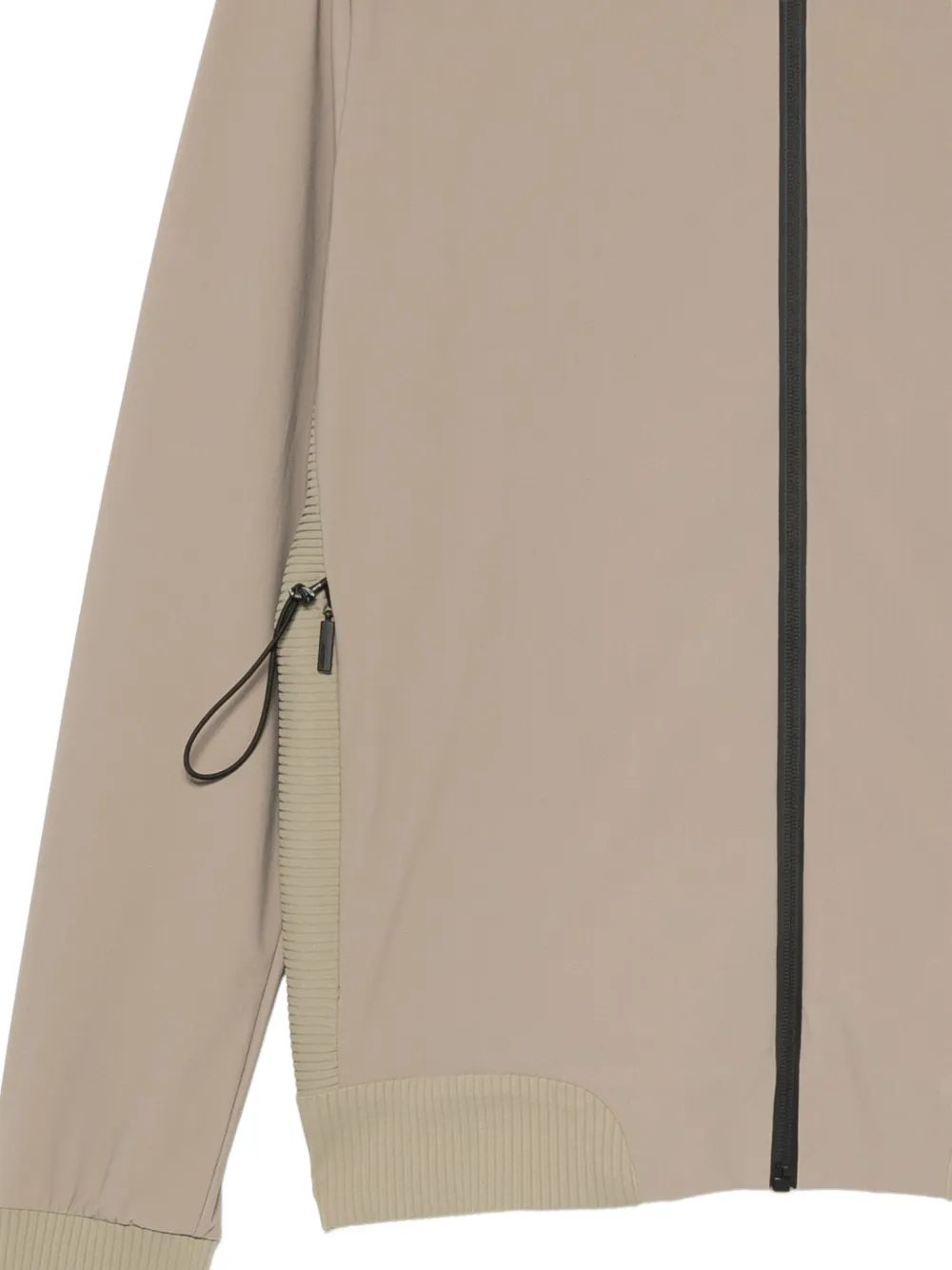 RRD Jack met geribbeld vlak en rits Beige