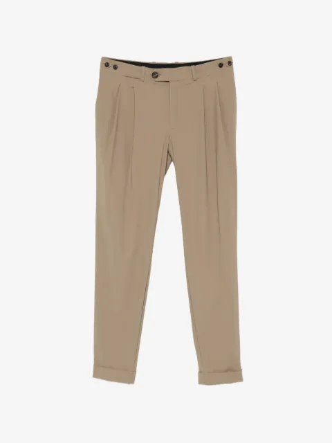 RRD pleated turn-up trousers