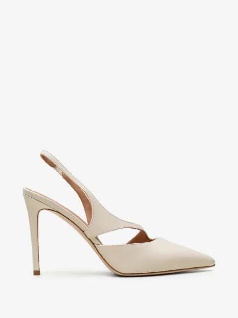 CHUCKIES cutout slingback pumps