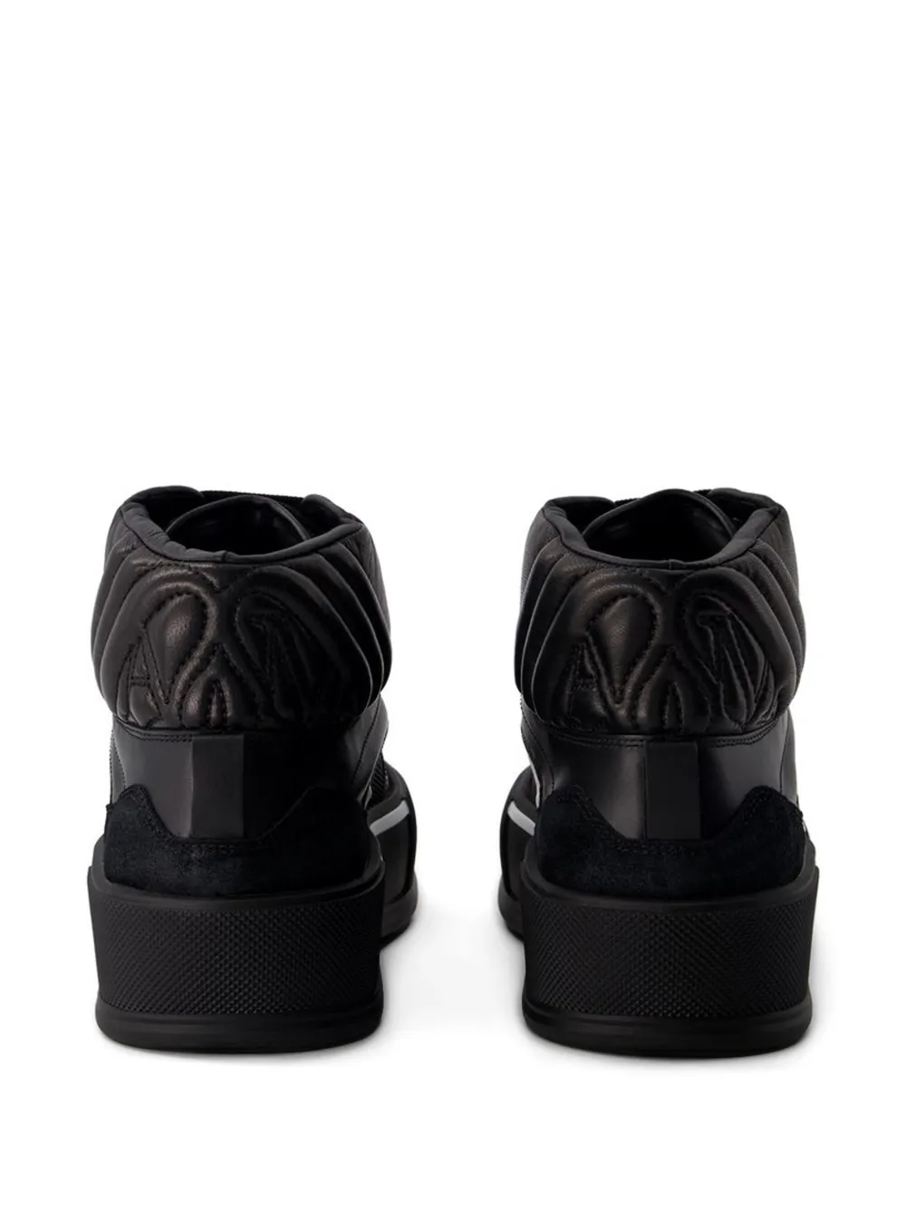 Alexander McQueen Deck lace-up sneakers Zwart