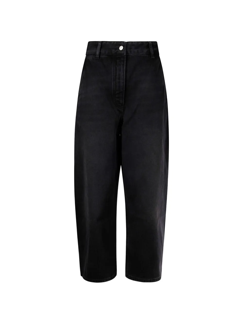 Studio Nicholson belt-loop buttoned jeans - Nero
