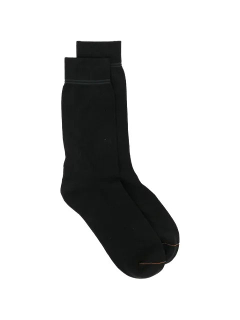 Zegna ribbed-trim socks