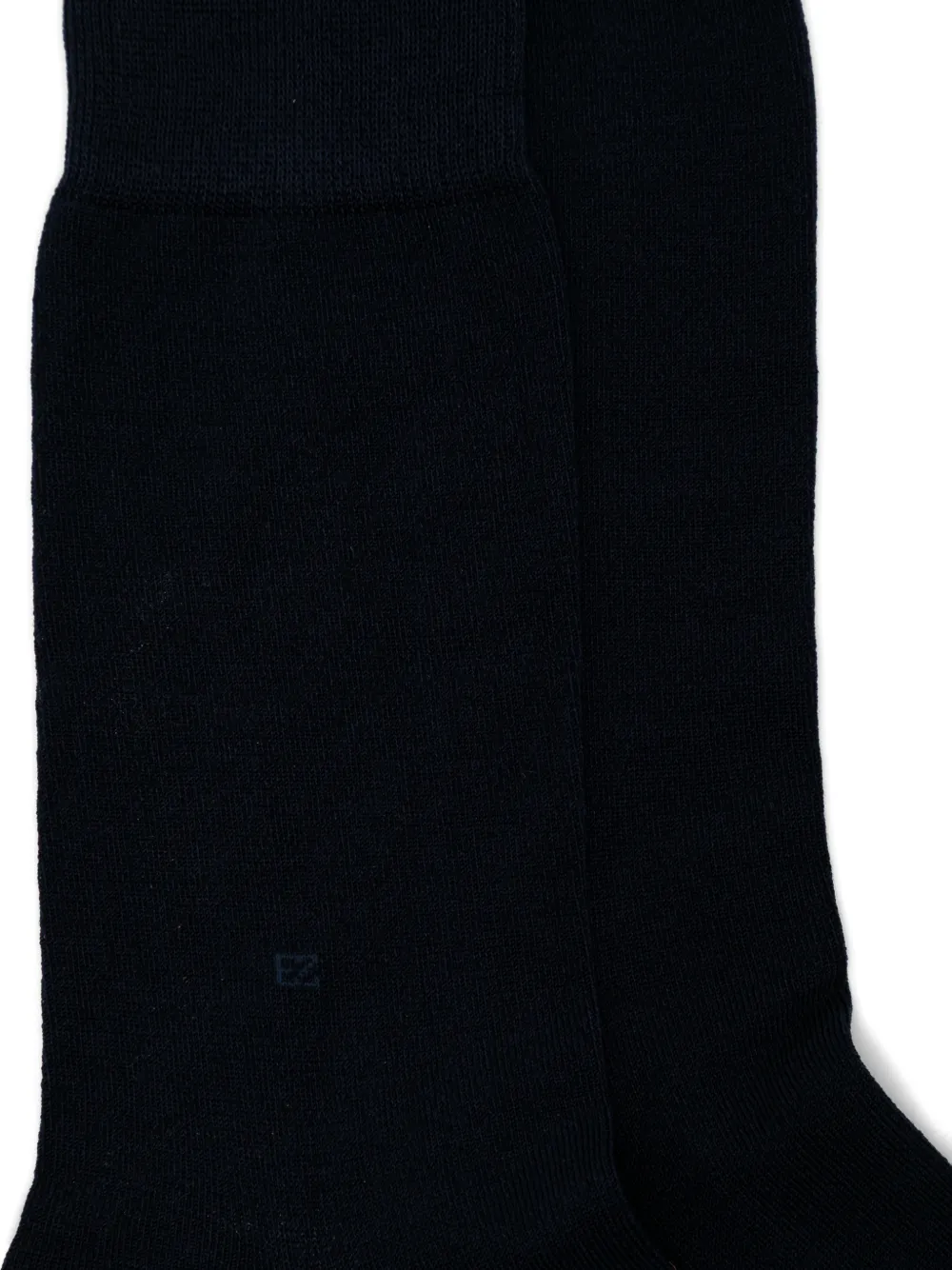 Zegna Sokken met logoprint Blauw
