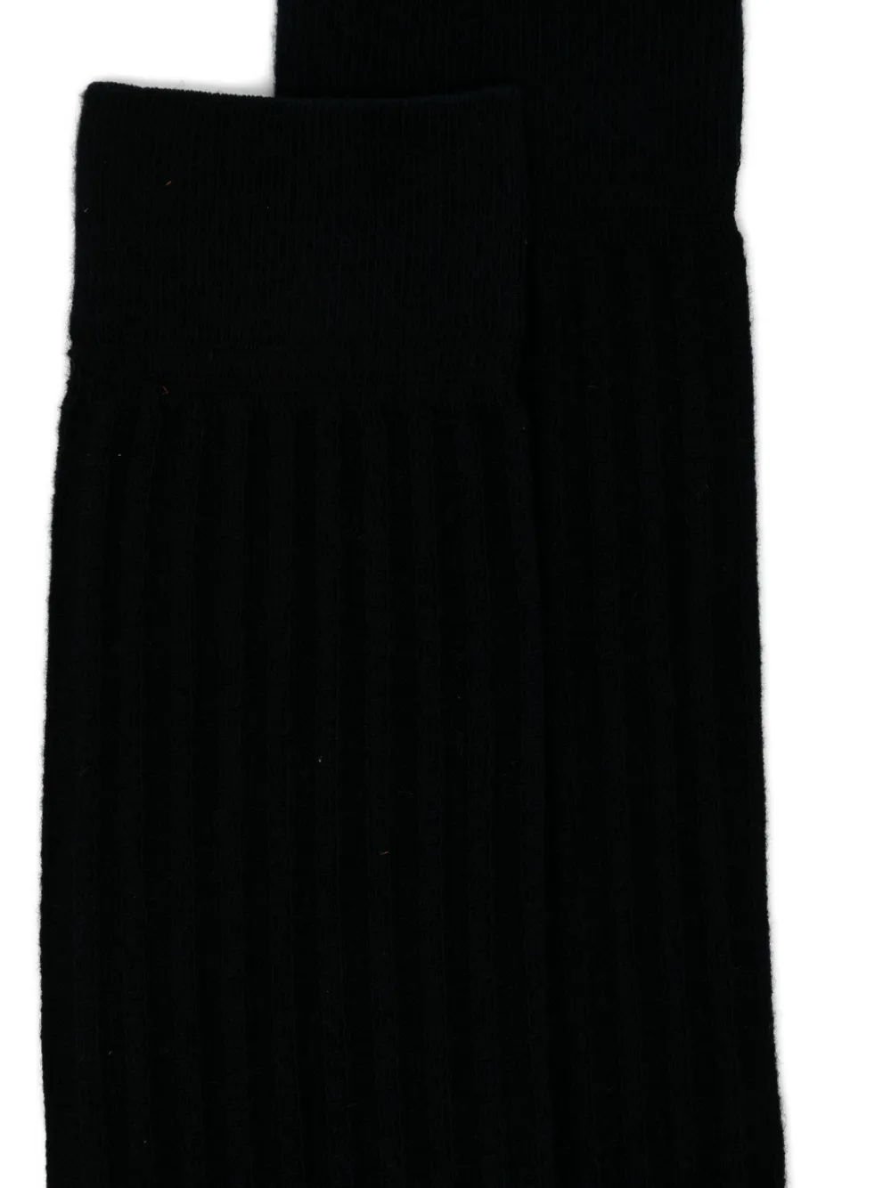 Zegna Ribgebreide sokken Blauw