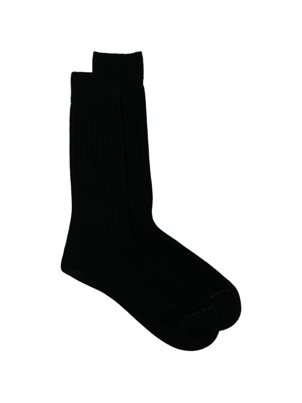 Zegna ribbed-knit mid-calf socks - Blu