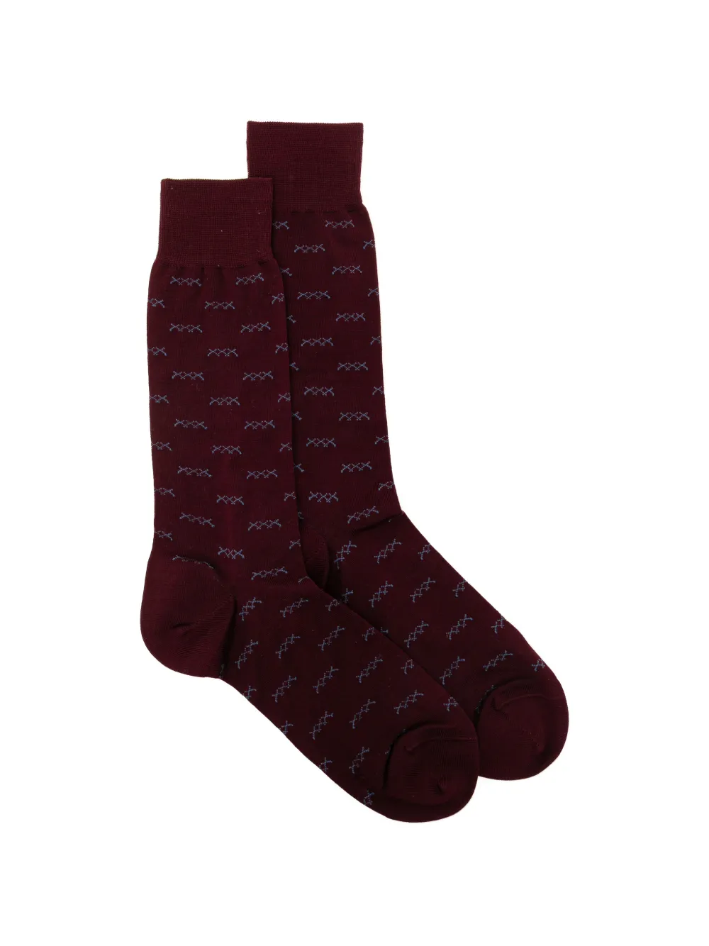 Zegna Iconic Triple X socks - Rosso