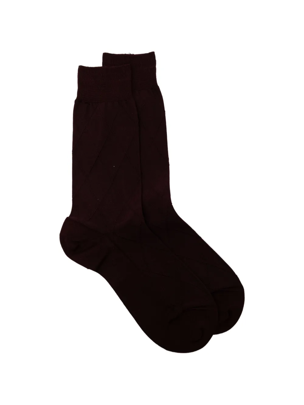 Zegna Calze Argyle Demi socks - Braun